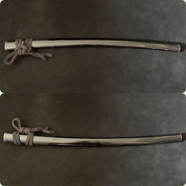 模造刀 特注居合刀】本牛革柄巻 二尺五寸 抜身重1,080g 同田貫正 模造刀 特注居合刀】本牛革柄巻 二尺五寸 抜身重1,080g 同田貫正