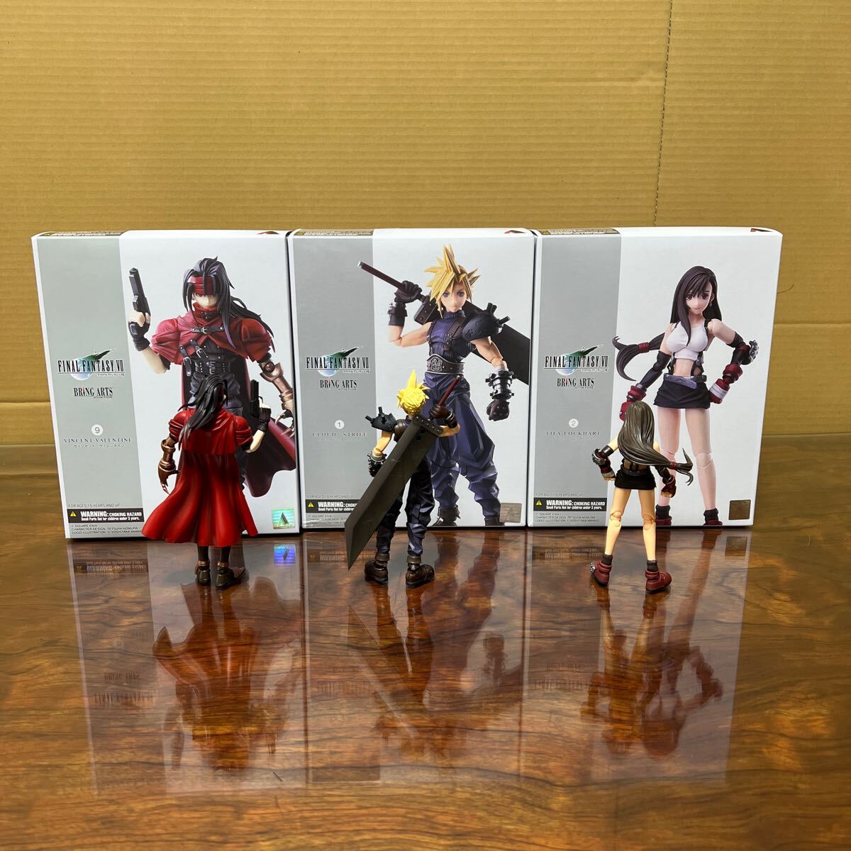 ファイナルファンタジー VII ブリングアーツ クラウド　ティファ BRING ARTS ブリングアーツFF7 クラウドティファ