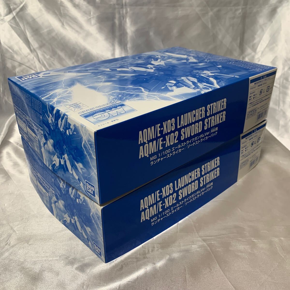未組立2個セット MG 1/100 エールストライクガンダム Ver.RM 未組立2個セット MG 1/100 エールストライクガンダム Ver.RM