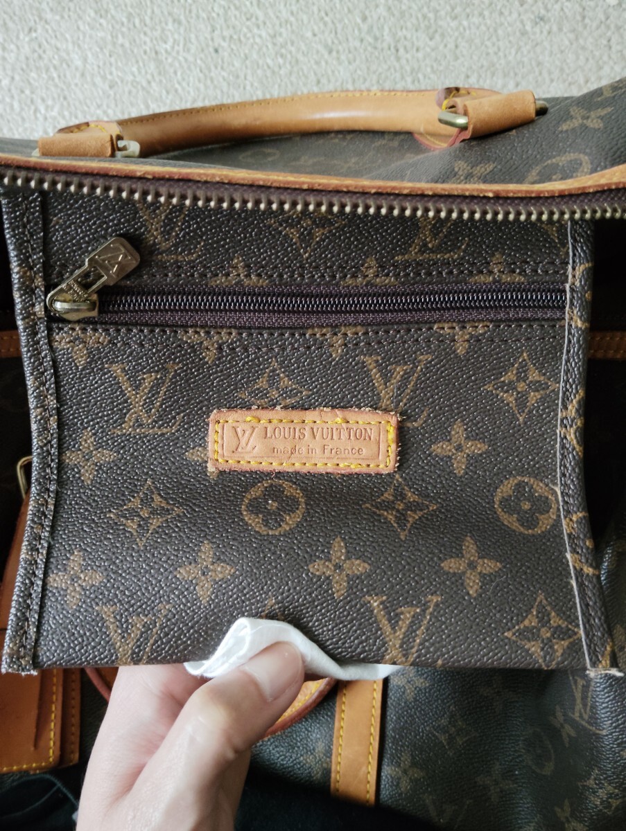 美品】LOUIS VUITTON キーポル 45 キャリーオール ルイヴィトン 美品】LOUIS VUITTON キーポル 45 キャリーオール ルイヴィトン