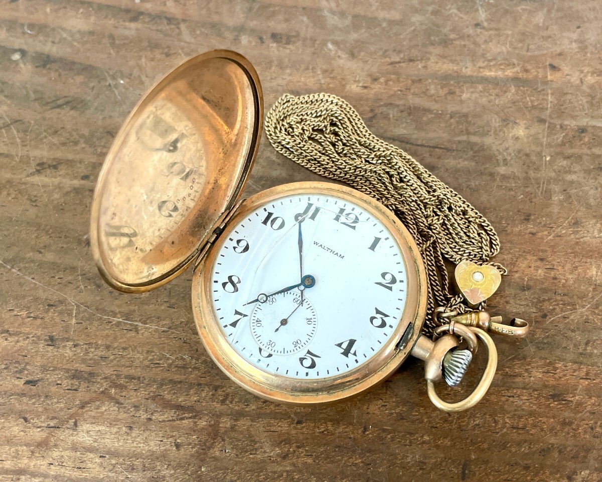 再 A56 WALTHAM ウォルサム C.W.C.CO GOLD FILLED 手巻き 懐中 再 A56 WALTHAM ウォルサム C.W.C.CO GOLD FILLED 手巻き 懐中