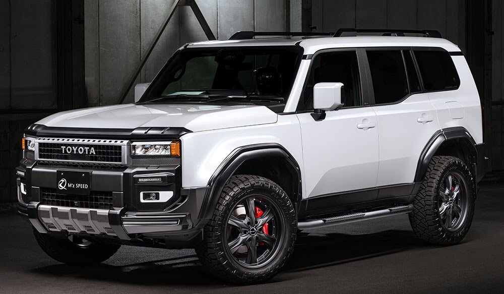 M\'z SPEED 3点キット つや消しブラック AES ランドクルーザー250 GDJ250W TRJ250W R6.4～