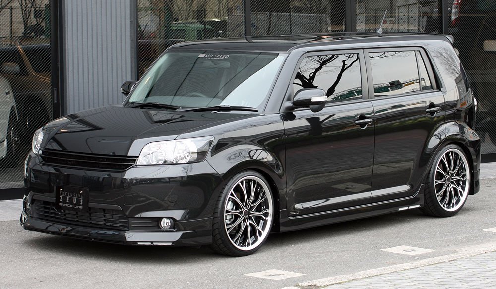 M\'z SPEED 3点キット ホワイトパールクリスタルシャイン (070) FRP カローラルミオン NZE151N ZRE152N H21.12～H27.12 FF MC後