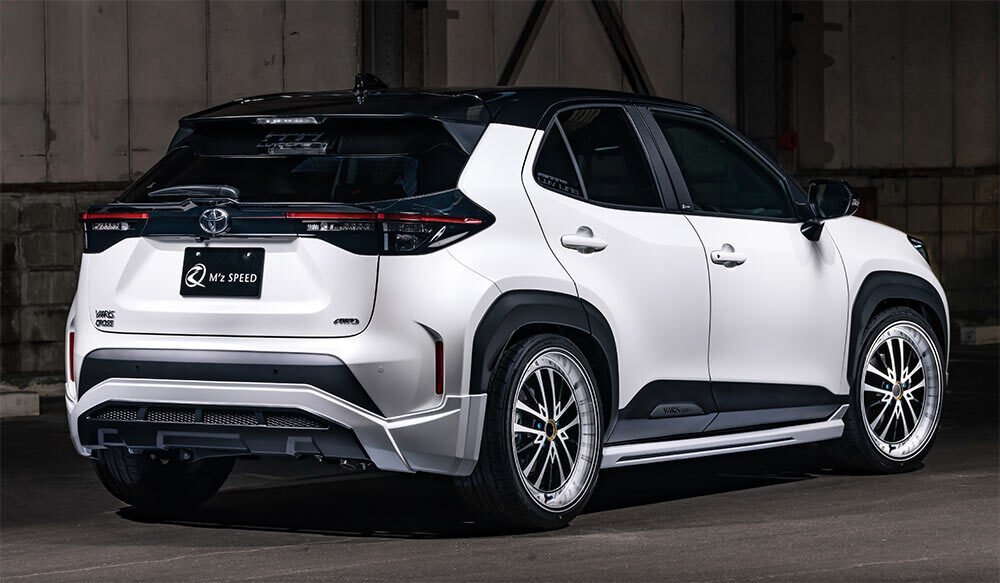 M\'z SPEED 4点キット 未塗装 ABS ヤリスクロス MXPB10 MXPB15 MXPJ10 MXPJ15 R2.8～ アドベンチャー/GRスポーツ除く