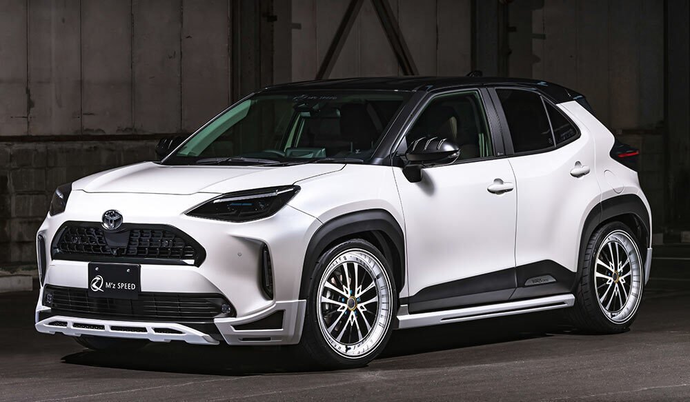 M\'z SPEED 4点キット 未塗装 ABS ヤリスクロス MXPB10 MXPB15 MXPJ10 MXPJ15 R2.8～ アドベンチャー/GRスポーツ除く