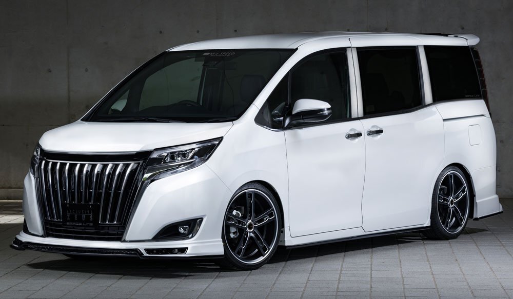 M\'z SPEED 4点キット 未塗装 FRP エスクァイア ZWR80G H29.6～R3.12 ハイブリッド