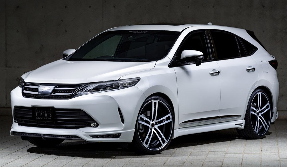 M\'z SPEED 4点キット タイプA 塗り分け塗装 (070/1G3) FRP ハリアー ASU60W ASU65W ZSU60W ZSU65W H29.6～R2.5 MC後