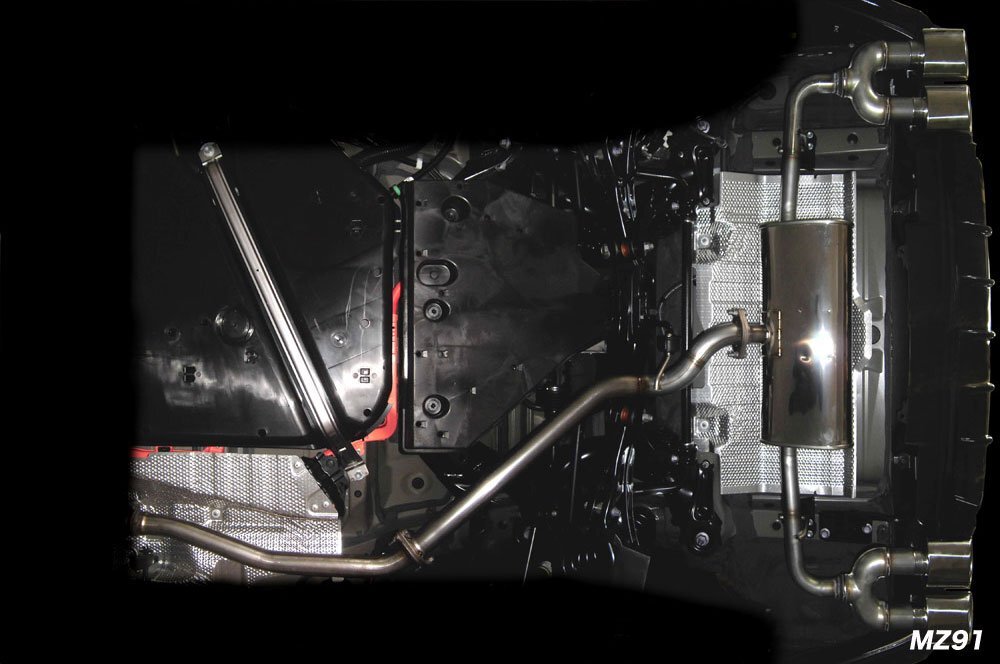 M\'z SPEED エキゾーストシステム (MZ91) チタン RAV4 6AA-AXAH52 6AA-AXAH54 H31.4～ A25A-FXS アドベンチャー除く