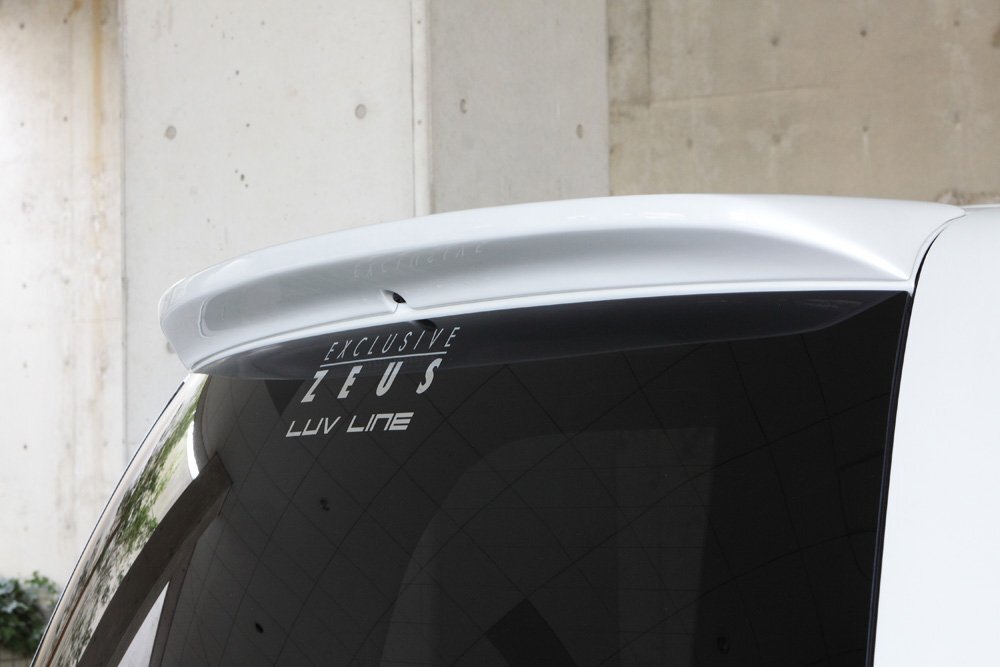 M\'z SPEED リアウイング 未塗装 FRP ランドクルーザー URJ202W H27.8～R3.7 アンダーミラー付除く