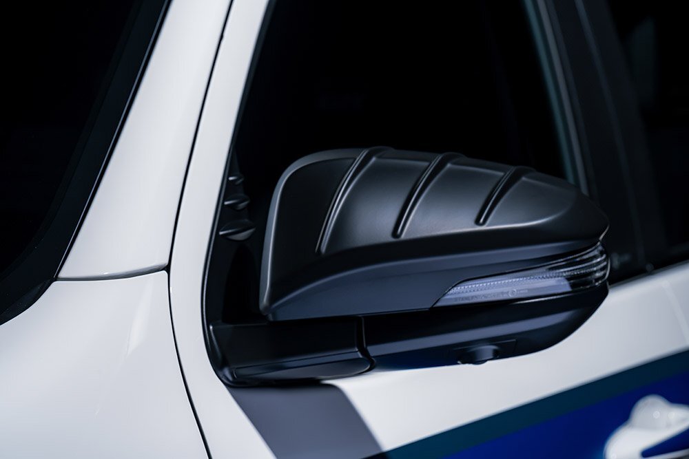 M\'z SPEED ドアミラーカバー マットブラック ABS ハイラックス GUN125 R3.10～ GRスポーツ