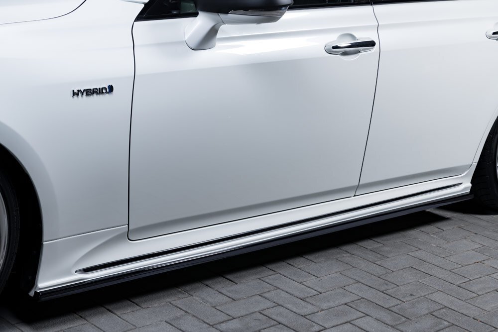 M\'z SPEED サイドステップ 塗り分け塗装 (090/202) FRP クラウン ARS220 H30.6～R4.8 RS