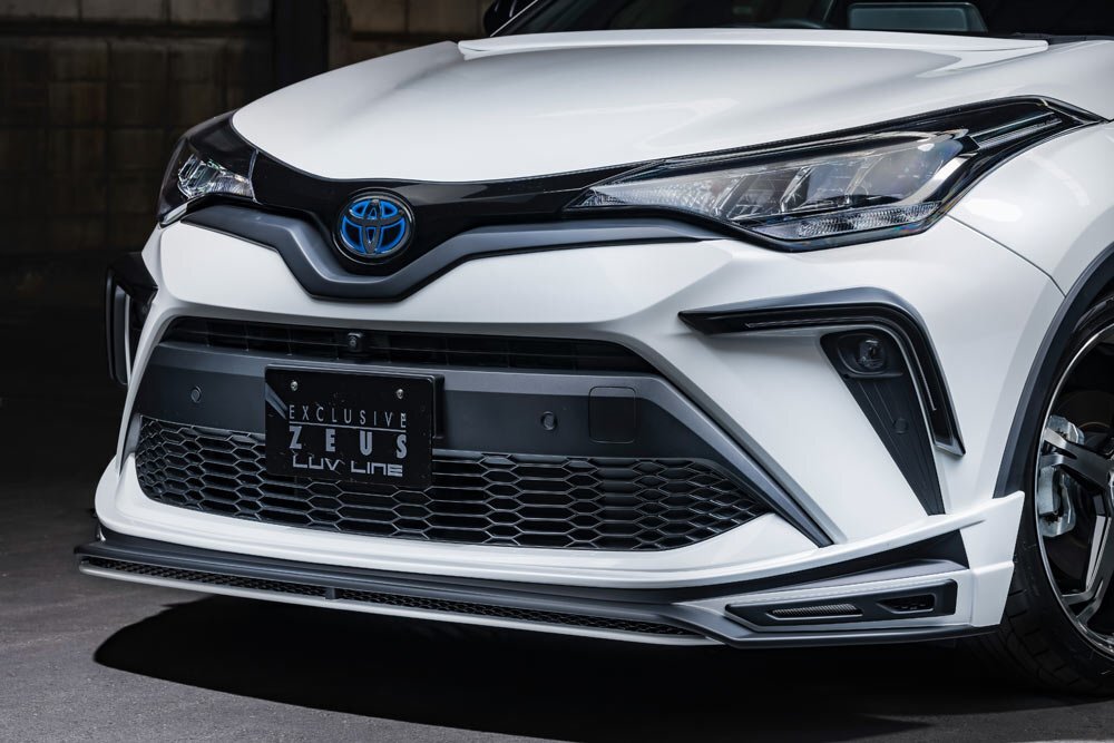 M\'z SPEED フロントハーフスポイラー 塗り分け塗装 (070/MB) FRP C-HR NGX10 NGX50 ZYX11 R1.10～R5.7 G/S/G-T/S-T MC後