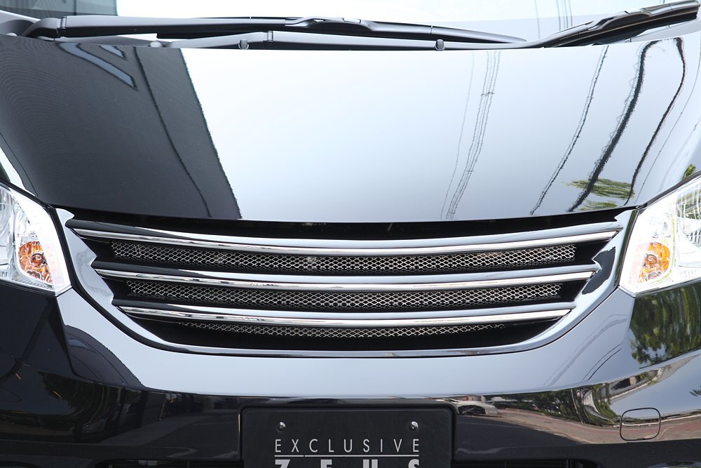 M\'z SPEED フロントグリル 未塗装 FRP フリード GB3 GB4 H23.10～H26.3 純正エアロ付き車除く 中期