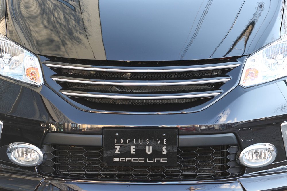 M\'z SPEED フロントグリル 未塗装 FRP フリード GB3 GB4 H23.10～H26.3 G エアロ 中期