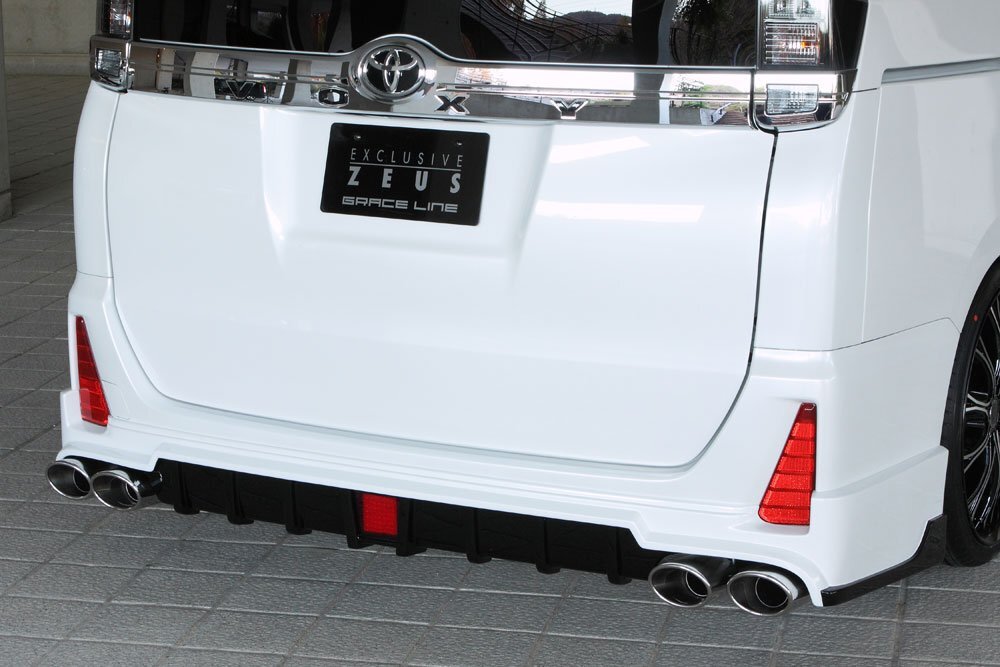 M\'z SPEED 4点キット ホワイトパールクリスタルシャイン (070) FRP ヴォクシー ZWR80W H28.1～H29.7 ハイブリッドZS MC前