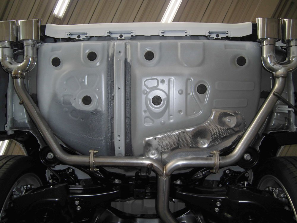 M\'z SPEED エキゾーストシステム (MZ63-3) チタン アルファード DBA-AGH35W H27.1～H29.12 2AR-FE 4WD エグゼクティブラウンジ/GF/G/X MC前