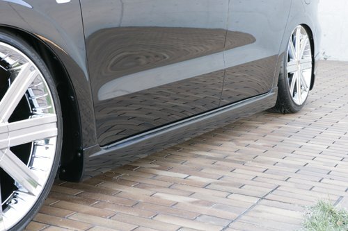 M\'z SPEED サイドステップ 未塗装 FRP ストリーム RN6 RN7 RN8 RN9 H18.7～H21.5 MC前