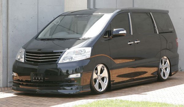 M\'z SPEED 3点キット 未塗装 FRP アルファード ANH10W ANH15W MNH10W MNH15W H17.4～H20.4 AX/MX/AX-L/MX-L/MZ MC後