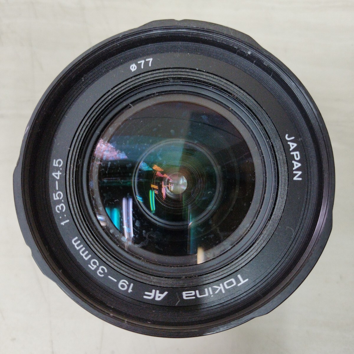 Tokina AF 19 - 35mm 1:3.5-4.5 Φ77 Tokina объектив Canon для не проверка LENS 2647