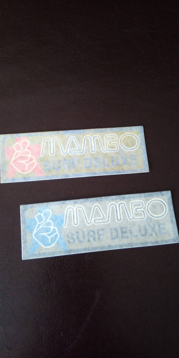 即決★【mambo マンボ　SURF DELUXE】ステッカー