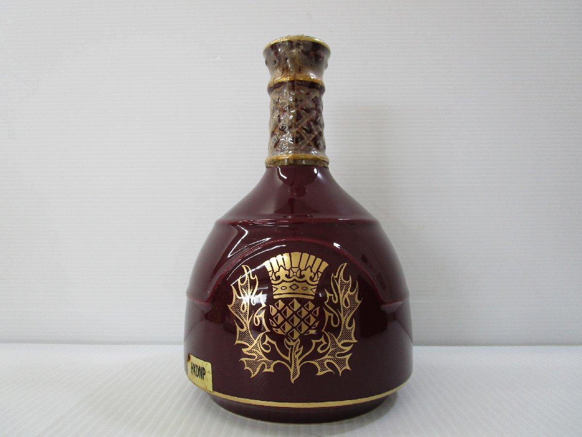 キングオブスコッツ 25年 レアオールド 赤 陶器 750ml(1109g) 43 キングオブスコッツ 25年 レアオールド 赤 陶器 750ml(1109g) 43