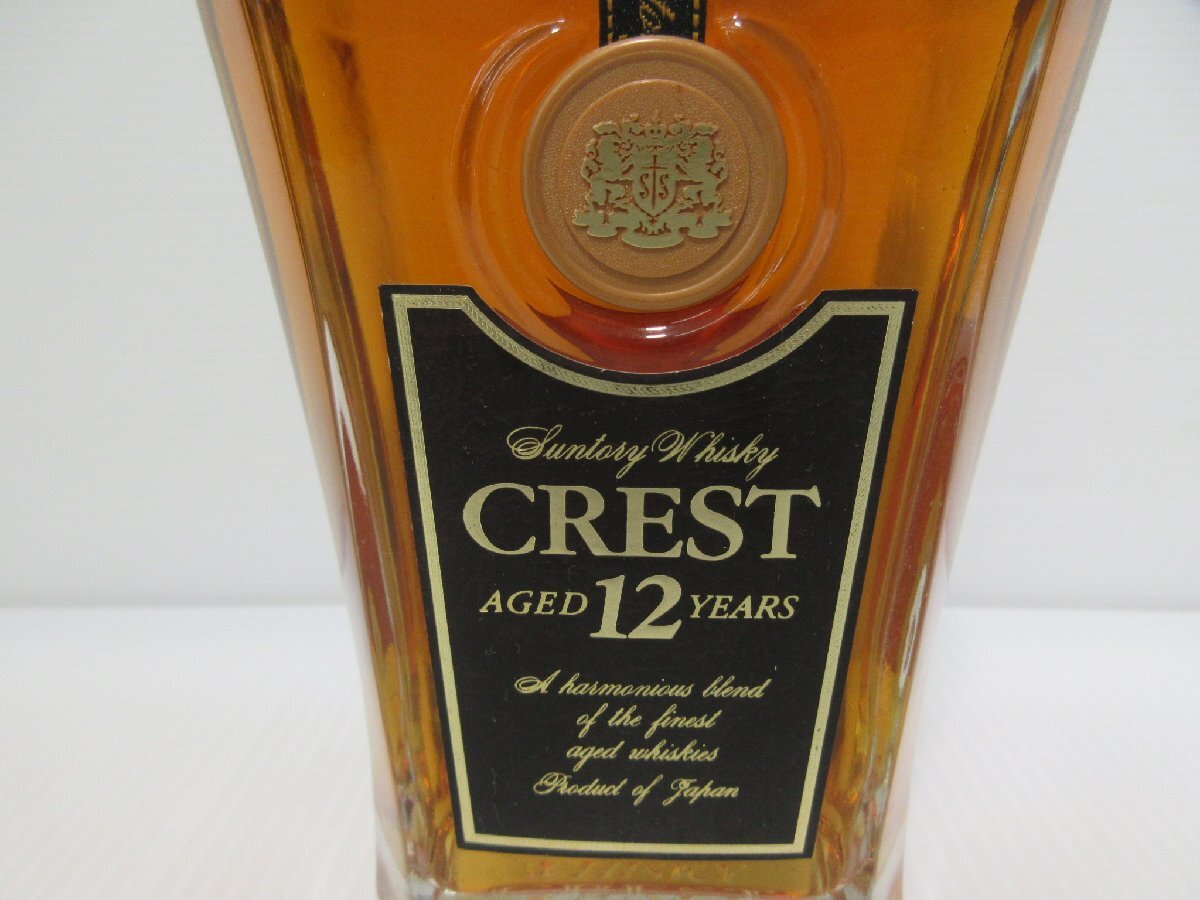 サントリー クレスト 12年 SUNTORY CREST 700ml 43% 国産 サントリー クレスト 12年 SUNTORY CREST 700ml 43% 国産