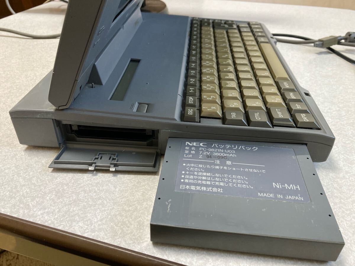 PC-9821Nd メモリ32MB 動作確認済み 液晶不良 Windows95B NEC PC-9821Nd メモリ32MB 動作確認済み 液晶不良 Windows95B NEC