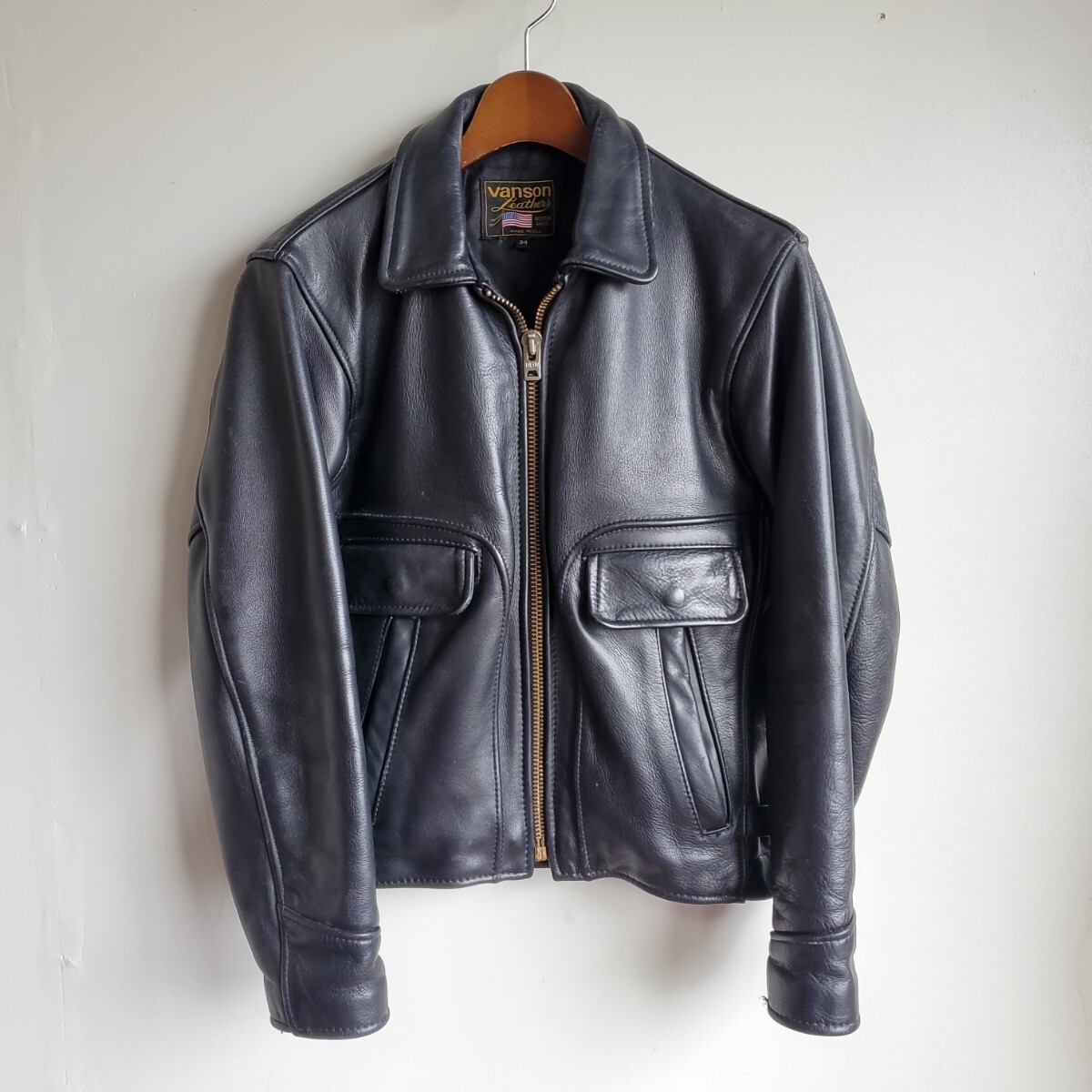 VANSON(バンソン) Biker leather pants バイカー レザー パンツ