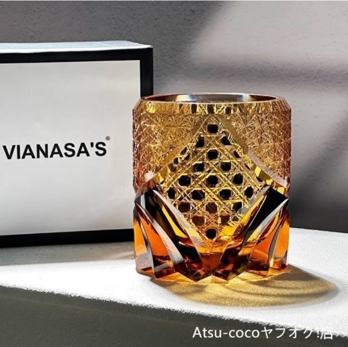 ロックグラス ガラス 切子 グラス クリスタル ウィスキーグラス ロックグラス ガラス 切子 グラス クリスタル ウィスキーグラス