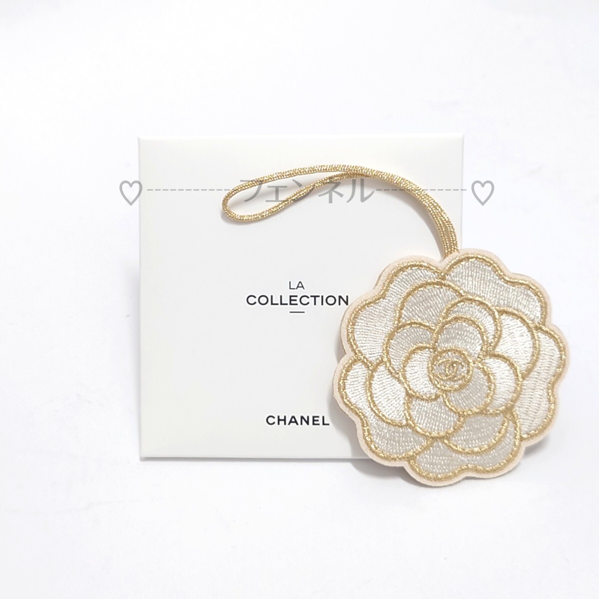 人気 シャネル CHANEL 非売品 正規ノベルティ ゴールド 刺繍 人気 シャネル CHANEL 非売品 正規ノベルティ ゴールド 刺繍