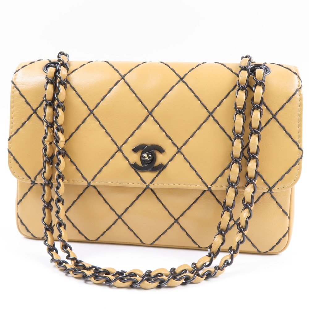 98245☆1円スタート☆CHANEL シャネル 極美品 ワイルドステッチ 98245☆1円スタート☆CHANEL シャネル 極美品 ワイルドステッチ