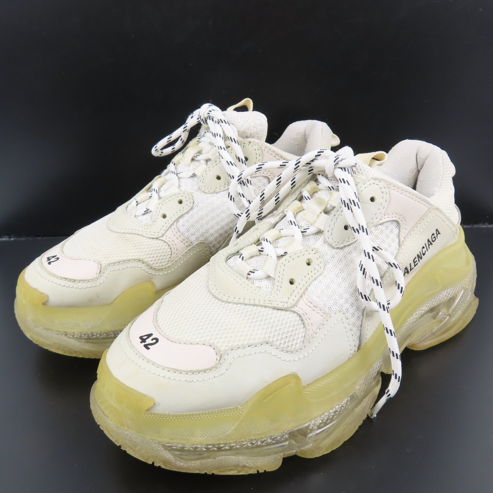 98460☆1円スタート☆BALENCIAGA バレンシアガ 綺麗 トリプルS 98460☆1円スタート☆BALENCIAGA バレンシアガ 綺麗 トリプルS