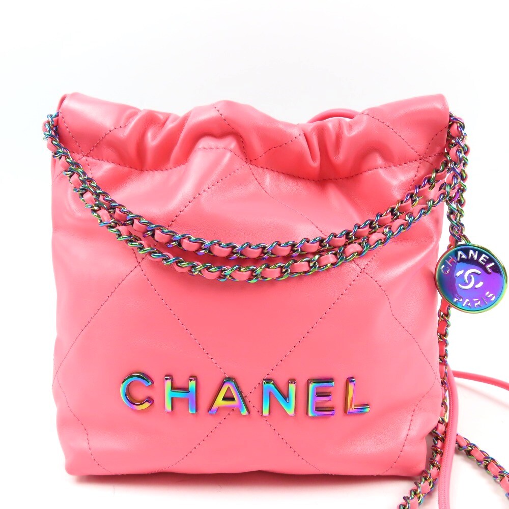98616☆1円スタート☆CHANEL シャネル 極美品 CHANEL22 ミニ 98616☆1円スタート☆CHANEL シャネル 極美品 CHANEL22 ミニ