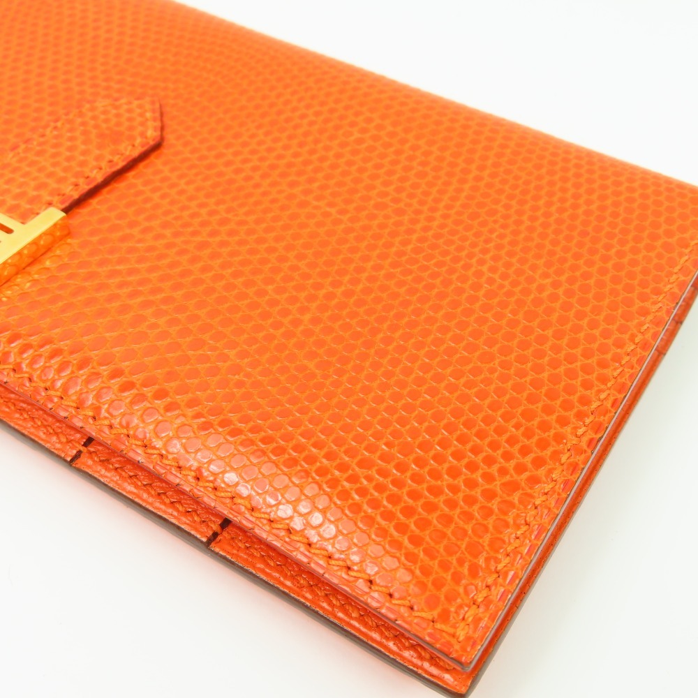 98760☆1円スタート☆HERMES エルメス 極美品 ベアン トカゲ革 98760☆1円スタート☆HERMES エルメス 極美品 ベアン トカゲ革
