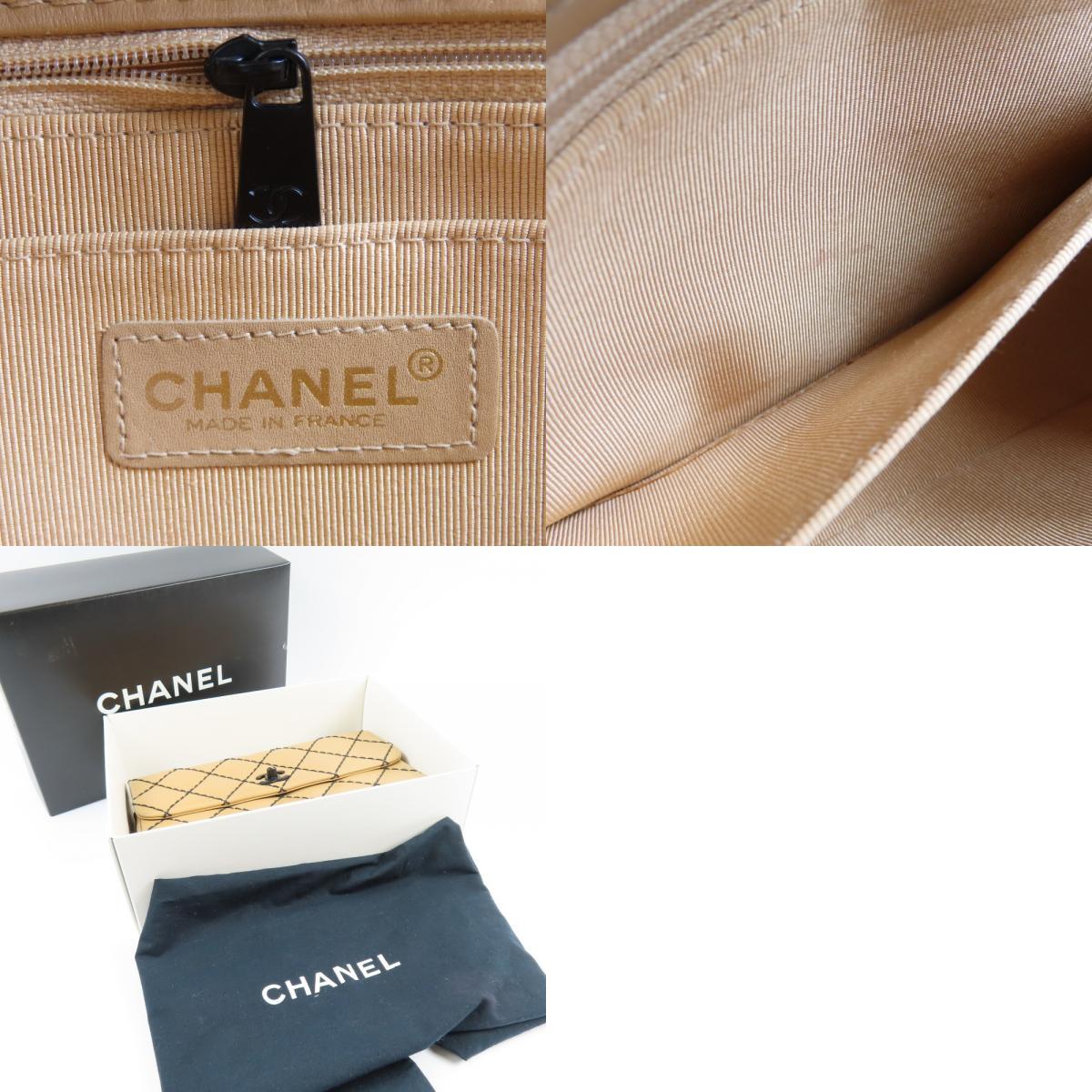 98245☆1円スタート☆CHANEL シャネル 極美品 ワイルドステッチ 98245☆1円スタート☆CHANEL シャネル 極美品 ワイルドステッチ