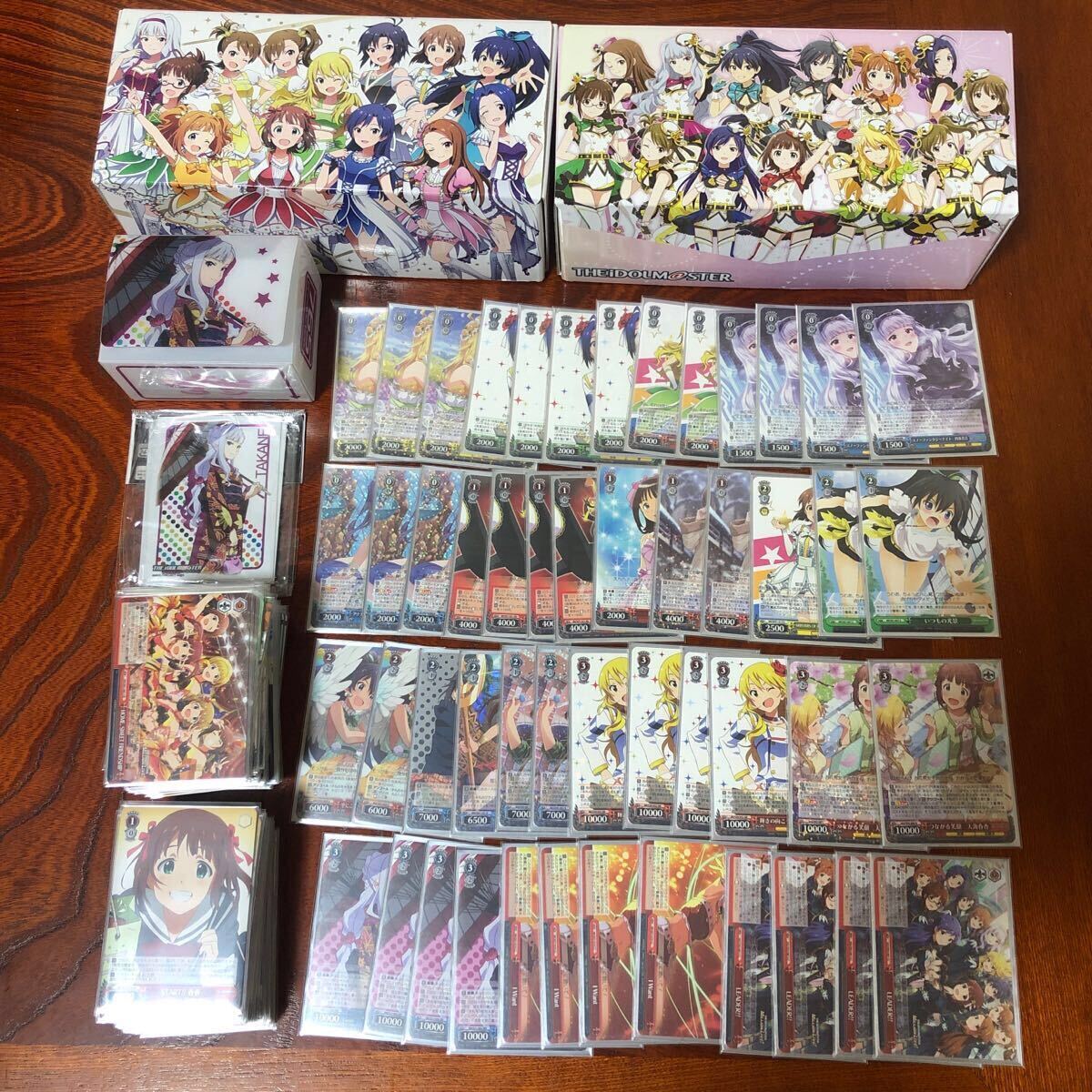 ヴァイスシュヴァルツ アイドルマスター デッキ 8電源パーツ等 ヴァイスシュヴァルツ アイドルマスター デッキ 8電源パーツ等