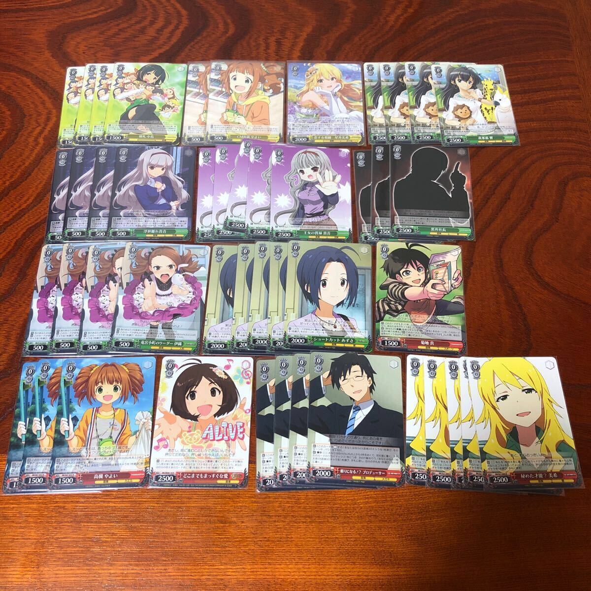 ヴァイスシュヴァルツ アイドルマスター デッキ 8電源パーツ等 ヴァイスシュヴァルツ アイドルマスター デッキ 8電源パーツ等