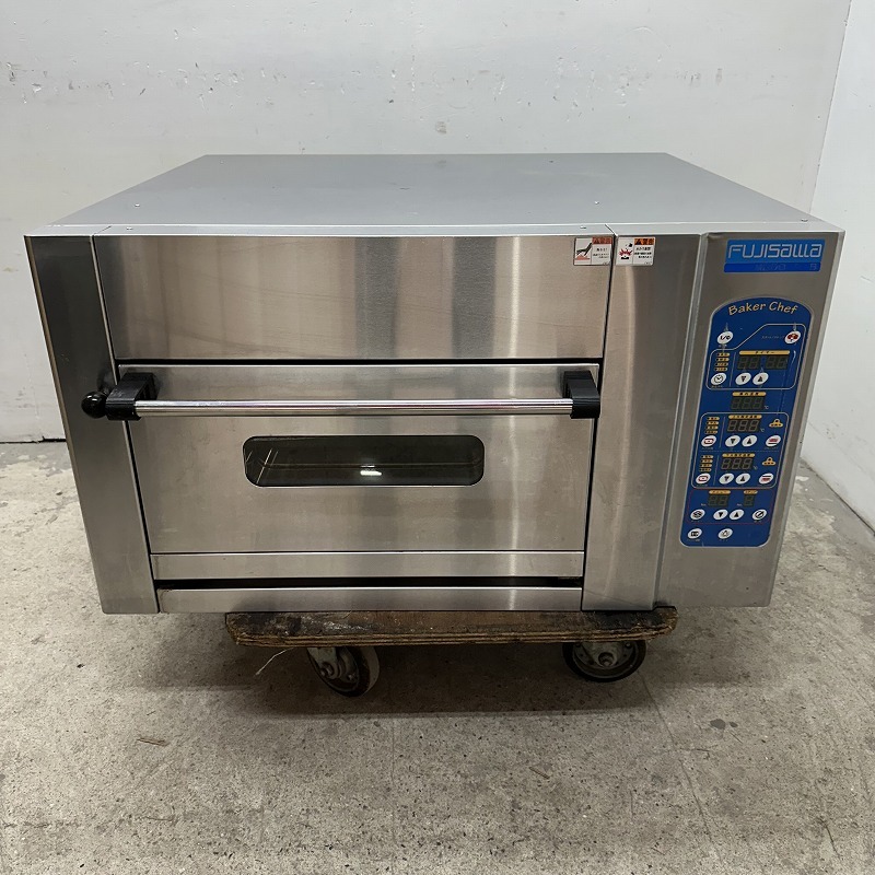 ★ED0704 | 業(yè)務用 電気 ミニベーカリーオーブン MBDO-5B マルゼン 単相200V W900×D800×H550mm 中古