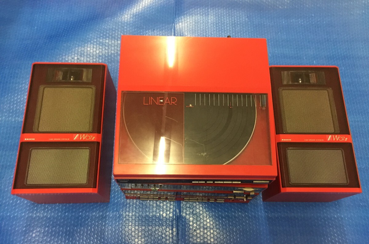 SANYO サンヨー DC-W07 Ⅱ TAC ジャンク システムコンポ SANYO サンヨー DC-W07 Ⅱ TAC ジャンク システムコンポ
