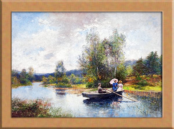 夏の川風景画 A4 フレームなし スウェーデンのアート|Yahoo 夏の川風景画 A4 フレームなし スウェーデンのアート|Yahoo