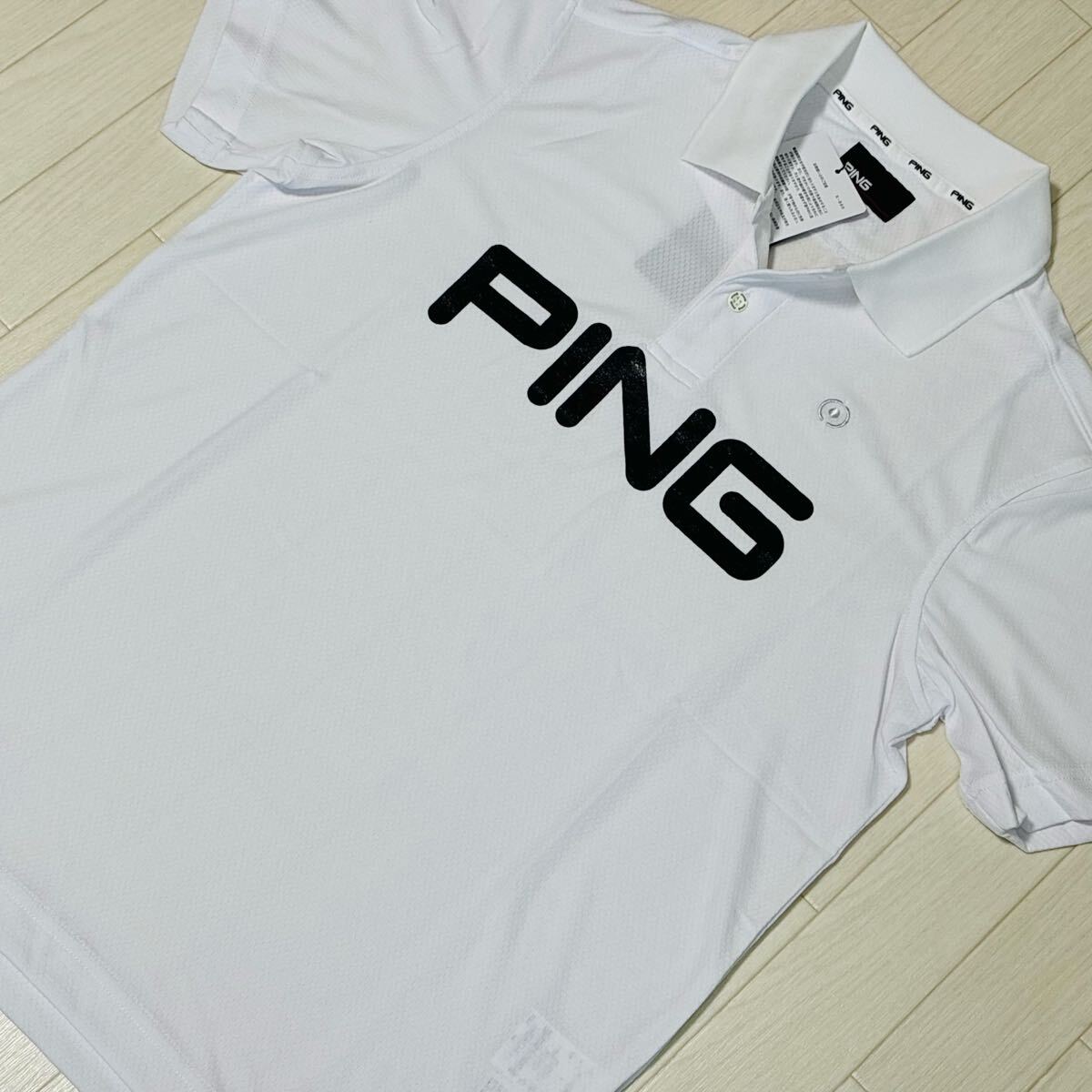 新品☆PING GOLF ピン ゴルフ BIGロゴプリント 吸水速乾 半袖 新品☆PING GOLF ピン ゴルフ BIGロゴプリント 吸水速乾 半袖