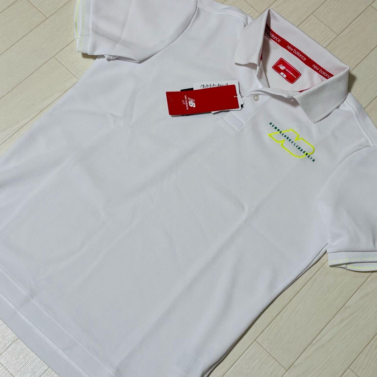 新品☆ニューバランス ゴルフ New Balance Golf 袖配色ステッチ 新品☆ニューバランス ゴルフ New Balance Golf 袖配色ステッチ