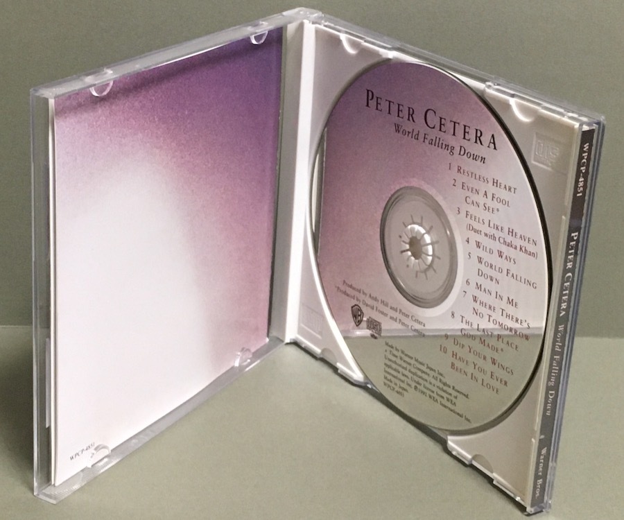 CD［ピーター?セテラ Peter Cetera／ワールド?フォーリング?ダウン World Falling Down］國(guó)內(nèi)盤