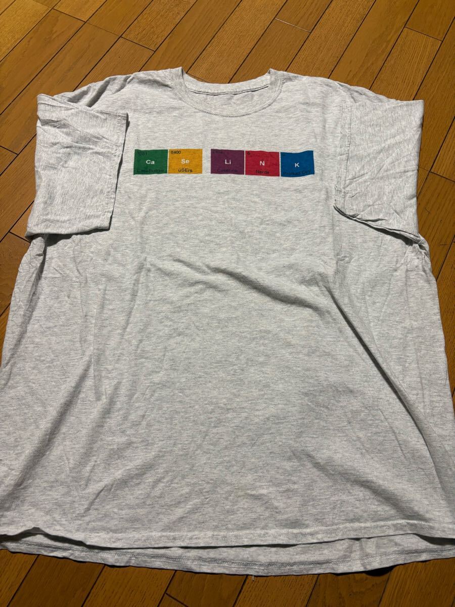 古著屋購(gòu)入！化學(xué) 元素記號(hào)デザイン プリントTシャツ