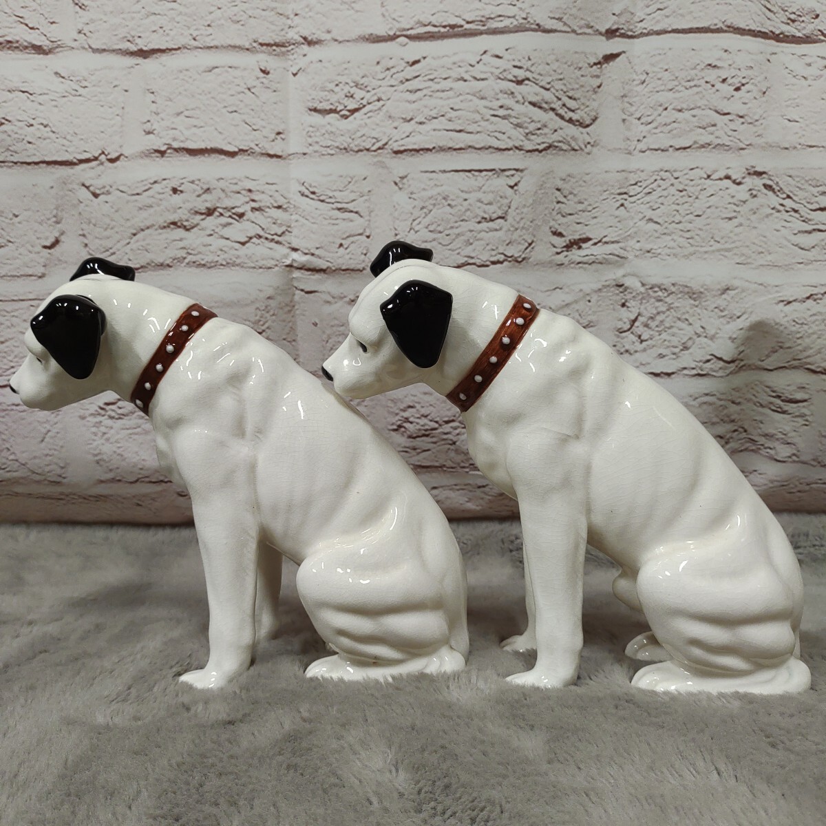 ビクター犬 ニッパーくん 2点 まとめ 高さ 約24cm Victor ビクター犬 ニッパーくん 2点 まとめ 高さ 約24cm Victor