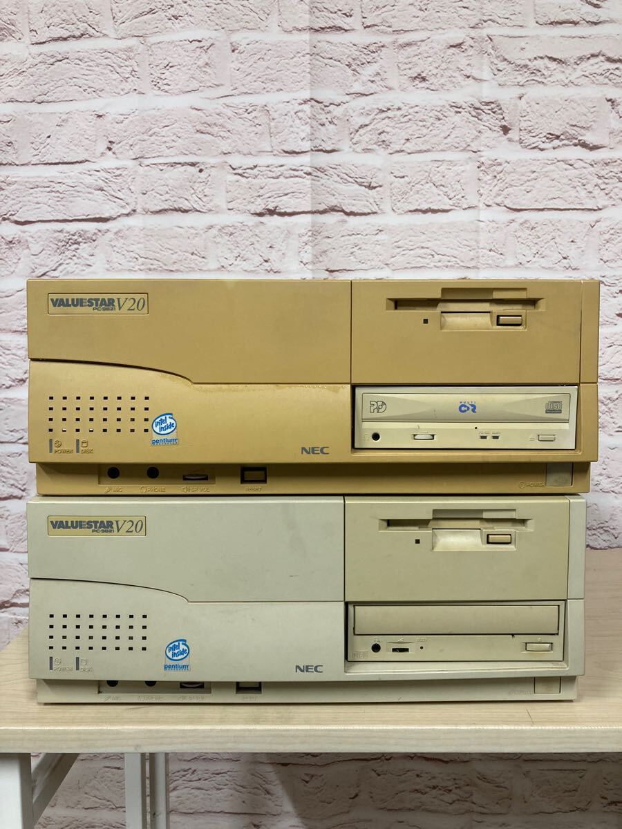 2台 まとめ NEC PC-98 デスクトップパソコン PC-9821V20/S5D3 2台 まとめ NEC PC-98 デスクトップパソコン PC-9821V20/S5D3