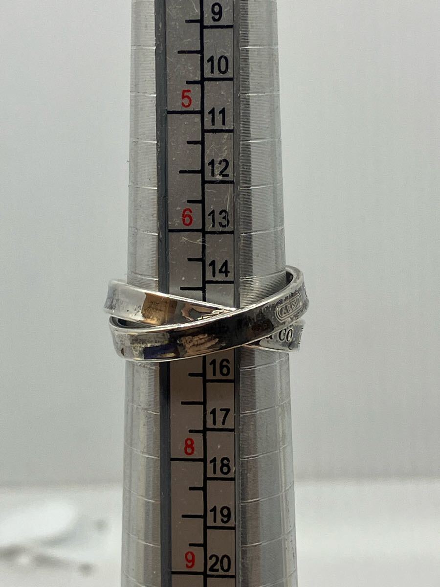 1円 ティファニー T&Co ペアリング 指輪 925 750 シルバー K18 1円 ティファニー T&Co ペアリング 指輪 925 750 シルバー K18