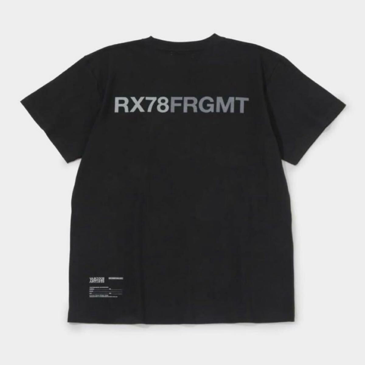 新品未使用 GUNDAM RX78FRGMT L/S TEE 02 黒 Lサイズ L 半袖 新品未使用 GUNDAM RX78FRGMT L/S TEE 02 黒 Lサイズ L 半袖