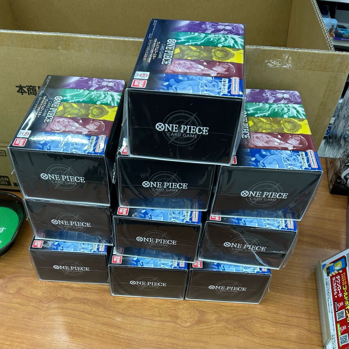 ONE PIECE CARD GAME ストレージボックスセット 10box カートン ONE PIECE CARD GAME ストレージボックスセット 10box カートン