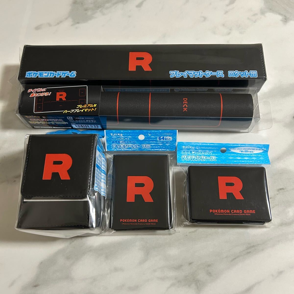 新品 ポケモンカードゲーム ロケット団 サプライ 5点セット 新品 ポケモンカードゲーム ロケット団 サプライ 5点セット